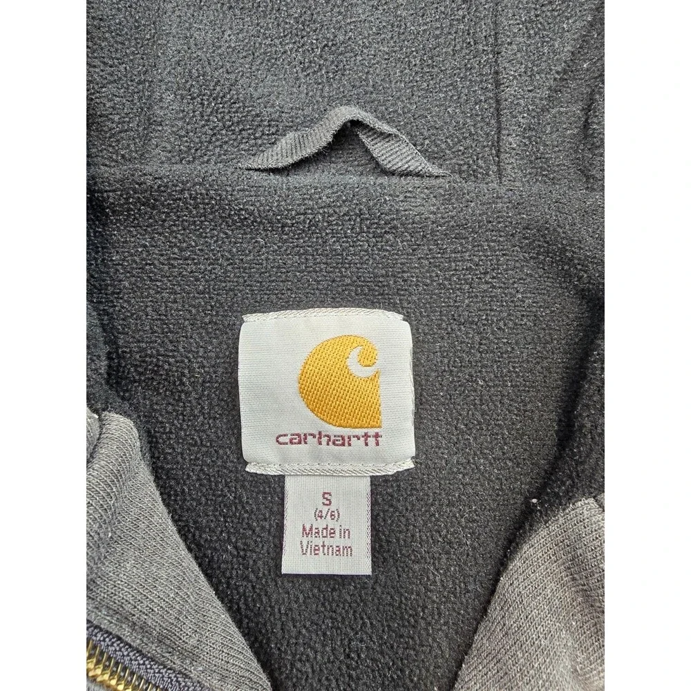 Carhartt Jacket Mens S Charcoal Workwear Rain Defender Thermal Lined jacket